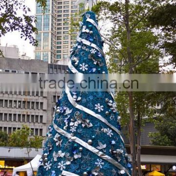 2015 purple color outdoor commercial christmas tree for square