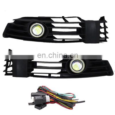 Car Styling Front Fog Lights Lamps Angel Eyes Lamp Daytime running lights Lower Grill lower Grille FOR V W Passat B5 01-05