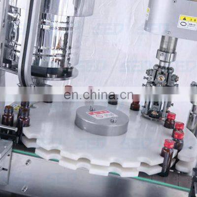 Stainless Steel 4 Head Syrup Liquid Detergent Bottle Filling Machine photo-2