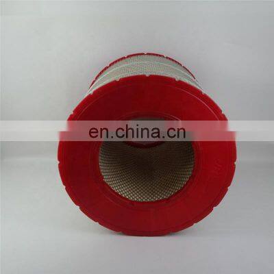 Hot selling product compressor air filter 39750732  red rubber dual channel air filter for Ingersoll Rand  air compressor