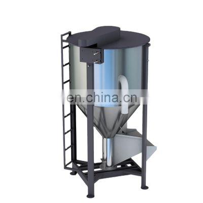 CE standard Hot Selling Good Quality Stainless Steel plastic vertical feed mixer