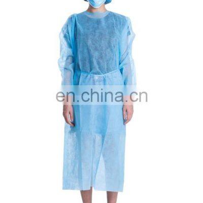 Wholesale Disposable Isolation Grown PP Non-woven Isolation Gown Suit Non Sterile Waterproof photo-4