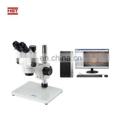 Digital Trinocular Continuous Zoom Stereomicroscope photo-3
