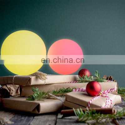 RGBW garden lights led solar ball lamp shade home decor RGB warm light pendant ball lamp