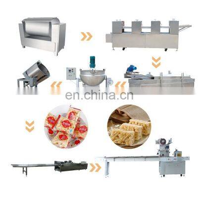 Hot Sale Caramel Treats Cutting Machine shachima production line price machine frying machine