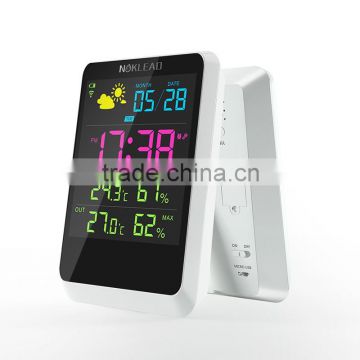 blacklight home RF433 digital weather clock