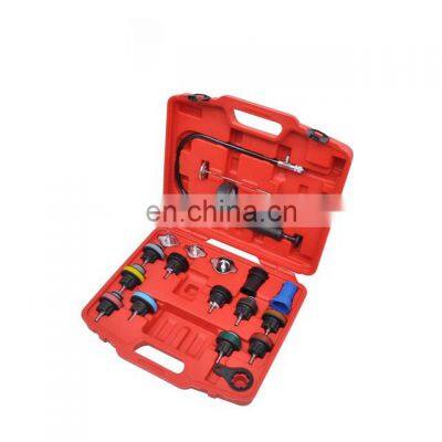 Cooling System Tester 18pcs Water Tank Leak Detector Cooling System Leak Tester