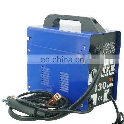 aluminum no gas transformer ac mig welding machine mig-130