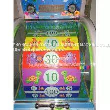 Guangdong Zhongshan Tai Le Play Children's Indoor Video Game Carnival Win Lottery Turning Turbine Lucky Draw Rocker Carp Wheel Classic Entertainment Machine photo-3