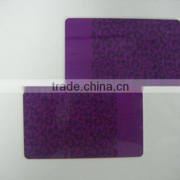 irregular size hotel key card supplier in China