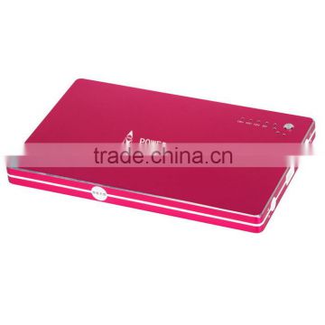 Popular hot selling wallet power bank 20000mah