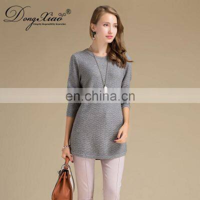 ODM OEM Knit New Zealand Sheep's Merino Wool Sweater for Woman photo-4