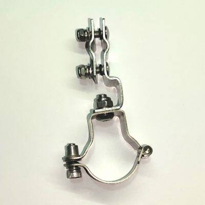 Steel wire rope hanging fire-proof clamp for 1-1/4 radiating cable