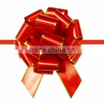 SP Handmade Blue Pull Bow Ribbon/Plastic Ribbon Pull Bow for Celebration Wedding or Wrapping Basket photo-3