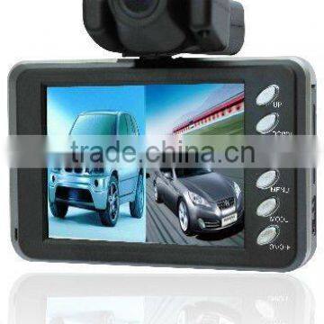 Latest dual car camera with front & reverse cam