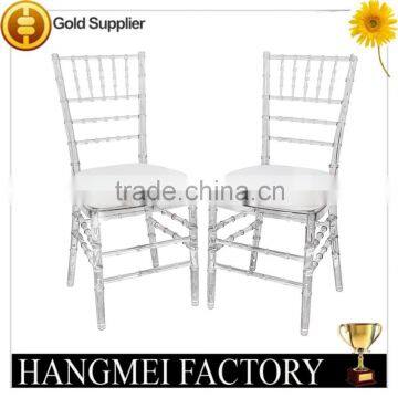 Manufacture and Wholesale Crystal Clear Wedding Chair photo-3