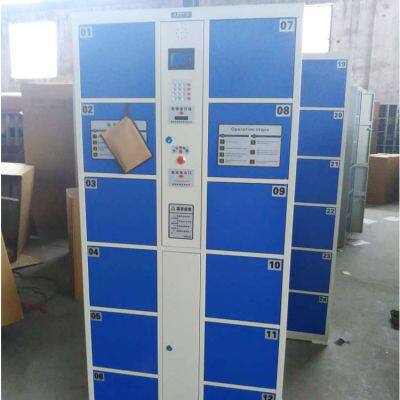 Commercial Smart Locker System for Shopping Malls – 12/24/36 Door Steel Storage Cabinet With Barcode Access | Bulk Order Available photo-5