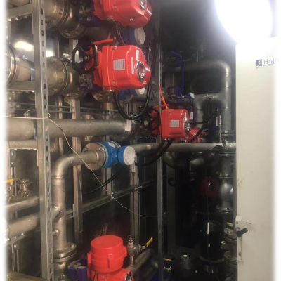 Pneumatic V-Type Ball Valve With Movable Seal Seat for Municipal Sewage Treatment photo-5