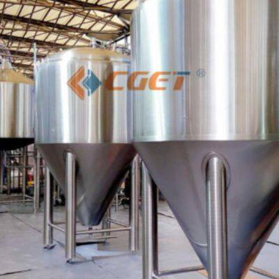 Microbrewery Fermentation Setup With Glycol Cooling System