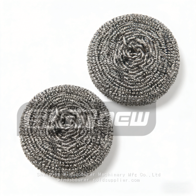 Großhandel Stahlschrubber großer Größe, Edelstahl-Reinigungsschwamm für Restaurantgebrauch photo-3