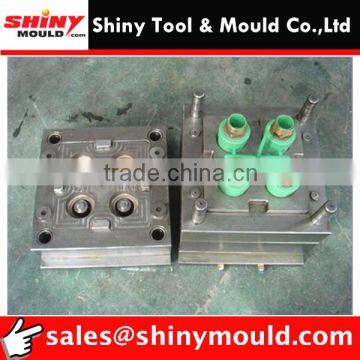 Plastic injection PPR Tee pipefitting mould in China