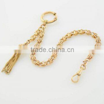 Gold Jewelry Alert Pocket Watch Chain for Wholesale