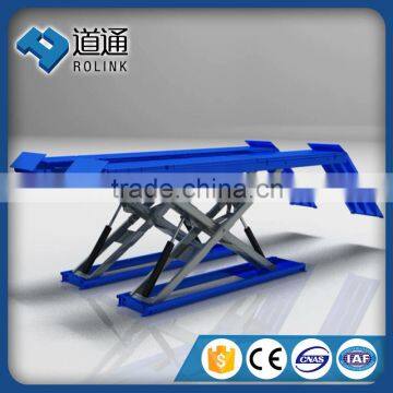 Manufacturer Directly Supply Portable Scissor Car Lift With Bottom Price