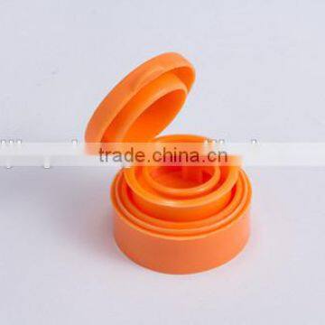 28mm plastic flip top caps and closures for bottle / screw cap