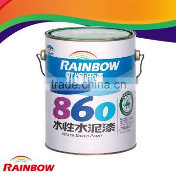 Cheap interior decoration coating with environment water base matt cement paint