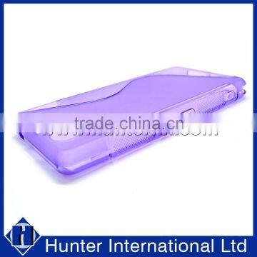 Hot Sale Simple S Curve For Sony D5503 TPU Gel Case photo-4