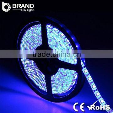 CE ROHS indoor useing SMD5050 7.2w/M RGB led strip light, DC12v led strip light