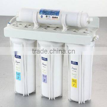 Hot sale under sink four stage water filter with faucet RY-US-2