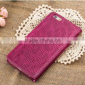 Craftman Handmade Genuine Leather Phone Case 4.7 Inch for Apple Iphone 6 Cell Phone Leather Case photo-3