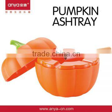 D441 Pumpkin -Shaped Cigar Melamine Ashtray Promotion Gift With Lid