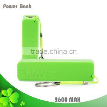 hot sell portable charger perfume case power bank 2600mah