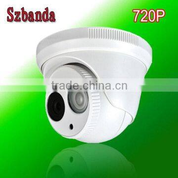 dome 1.0 megapixel hd ip camera 720P 1.0 Megapixels with P2P, ONVIF.