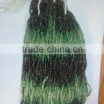 Emerald Shaded Beads