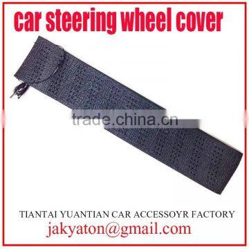 car steering wheel cover car accessory Binding steering wheel cover pu car Steering wheel cover