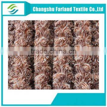 hot selling products in china embossed faux fur dye synthetic fabrics