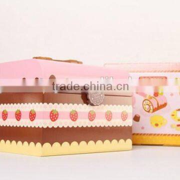 Wooden Toy Chocolate Cake Set ,wooden Kitchen Sets Toy for Kids photo-3