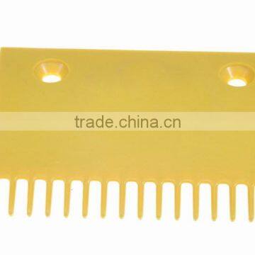 Escalator Comb Plate 142.5*90*8.4 Plastic 17T Yellow Middle