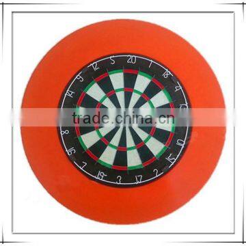 Blade/Round/Triangle Sisal Fiber Bristle Dart Board With Dart Surround/Protector photo-4