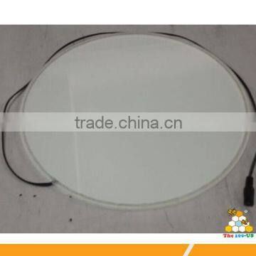 laser dot and silk screen led light guide plate for advertising display