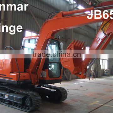 crawler digger excavator 6.8ton,Yanmar engine 51hp,cabin,A/C,CE paper