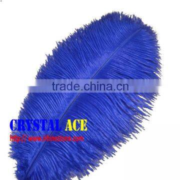 Carnivel Costumes decorations cobalt 15-75cm ostrich feathers