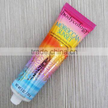 New 30g plastic tube for cosmetics