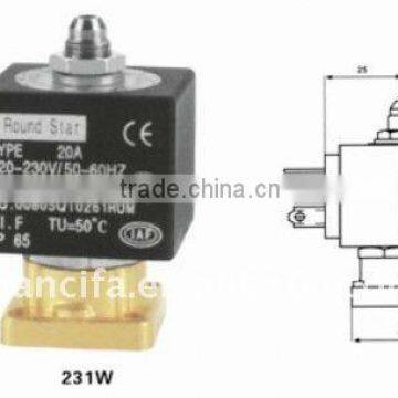 231W water gas three way solenoid valve