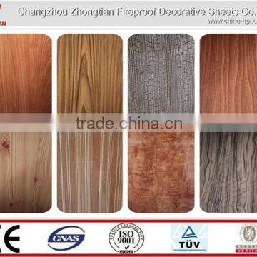 wood laminate / aluminum composite facing board