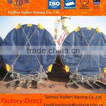 Factory Direct PVC Coated Tarpaulin Fabric for Wind Tower Head Cloth