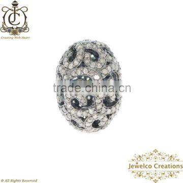 Diamond Jewelry Findings Components, Jewelry Beads Findings, 925 Sterling Findings, Silver Bead Ball Findings, Wholesaler Beads